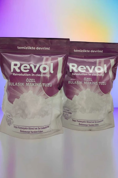 REVOL Özel Bulaşık Makinesi Tuzu Doğal Koruyucu 1,5 Kg X 2 Adet ürün görseli 1