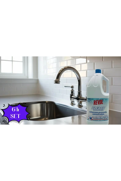 REVOL Çamaşır Suyu 2,25 Lt. 6'lı Set ürün görseli 1