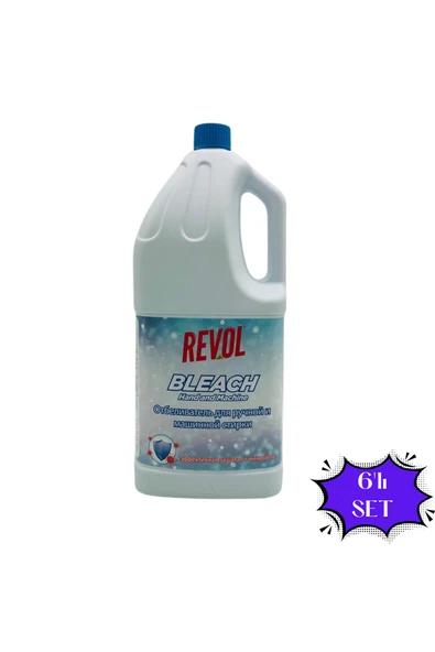 REVOL Çamaşır Suyu 2,25 Lt. 6'lı Set - Resim 2
