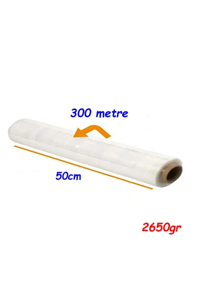 Strech Film 17 Micron 50 Cm Eşya Halı Koltuk Paketleme ürün görseli