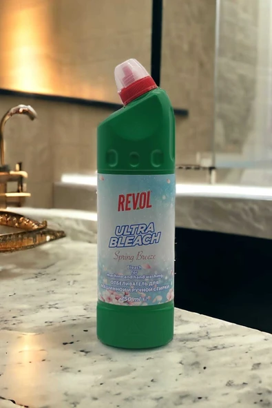 REVOL Ultra Çamaşır Suyu Bahar Esintisi 750 ml - Resim 5