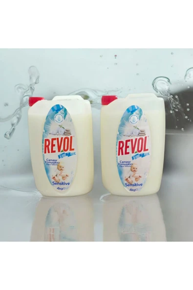 REVOL Çamaşır Yumuşatıcısı Sensitive 3800 Ml. 2'li Set ürün görseli 1