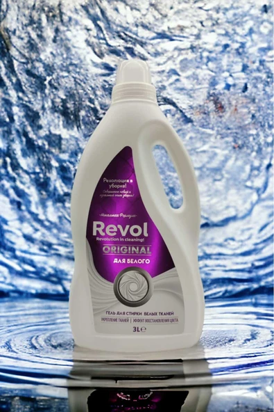 REVOL Sıvı Çamaşır Deterjanı Beyaz 3 L - Resim 4