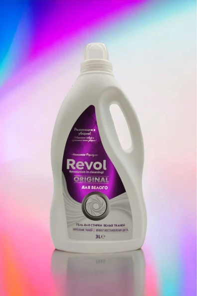 REVOL Sıvı Çamaşır Deterjanı Beyaz 3 L - Resim 5