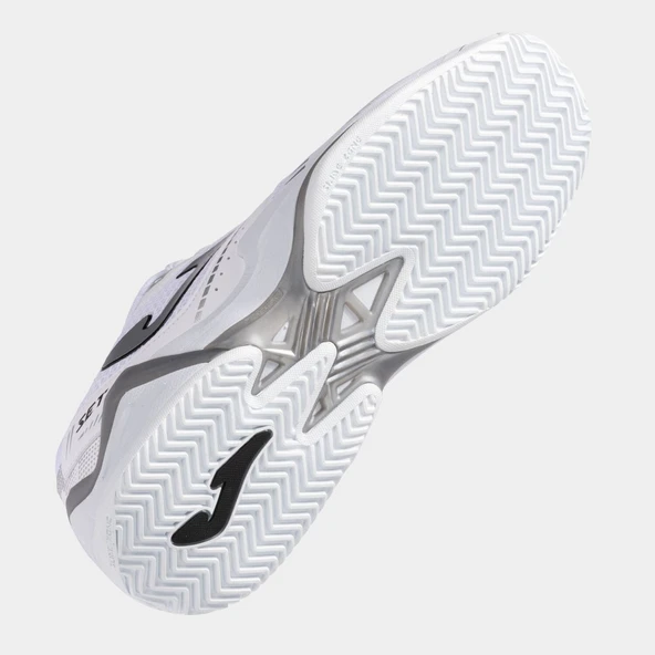 Joma Set TSETW2502AC Erkek Beyaz Sert Kort Tenis Ayakkabı - Resim 5