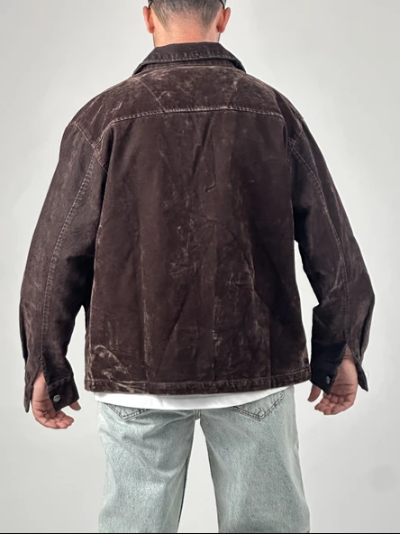 Kahve Erkek Ceket COC1039 - Resim 4