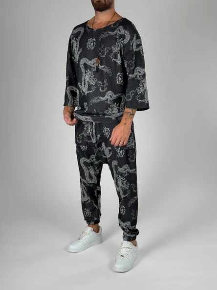 Dragon Erkek Jogger Takım COC1069 - Resim 2