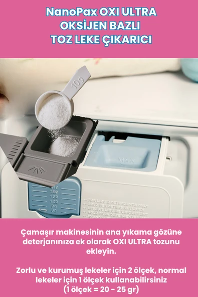 OXI ULTRA TOZ LEKE ÇIKARICI 450 GR - Resim 2