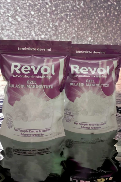 REVOL Özel Bulaşık Makinesi Tuzu Doğal Koruyucu 1,5 Kg X 2 Adet - Resim 3