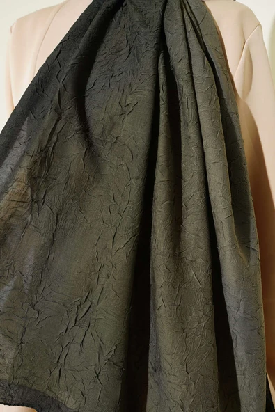 Bambu Kraş Degrade Şal Zümrüt -14 - Resim 4