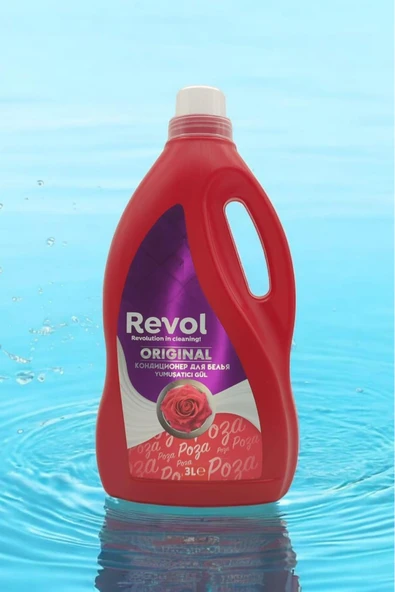 REVOL Gül Kokulu Yumuşatıcı 3 Lt - Resim 4