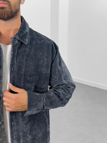 Gri Erkek Ceket COC1002 - Resim 4