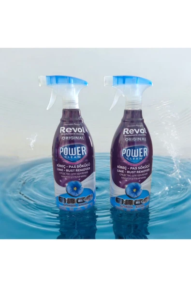 REVOL Super-x Pas ve Kireç Sökücü 1 Lt. 2'li Set - Resim 2