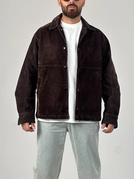 Kahve Erkek Ceket COC1039 - Resim 2