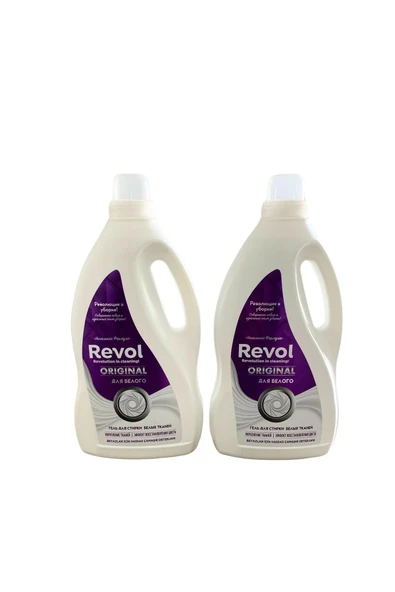 REVOL Sıvı Deterjan Beyaz Renkler 2'li Set - Resim 3