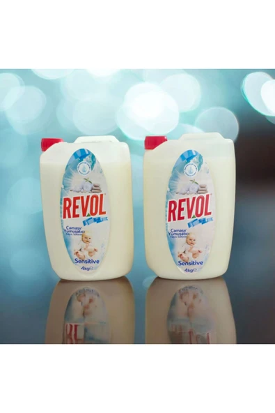 REVOL Çamaşır Yumuşatıcısı Sensitive 3800 Ml. 2'li Set - Resim 2