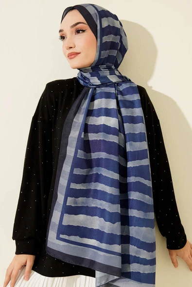 Stick Desen Lina Şal Parlement ürün görseli 1