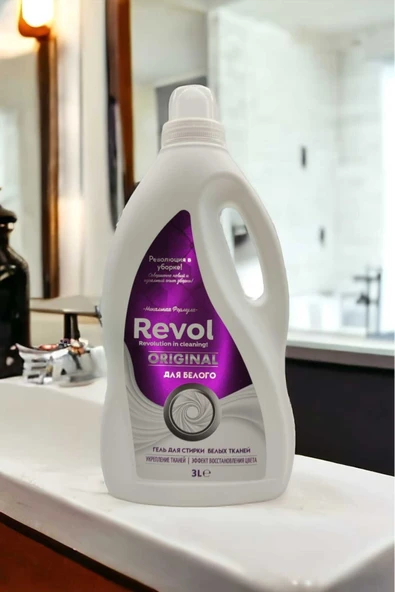 REVOL Sıvı Çamaşır Deterjanı Beyaz 3 L - Resim 3