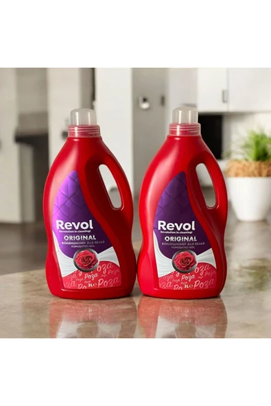 REVOL Çamaşır Yumuşatıcısı Gül Kokulu 2'li Set - Resim 2