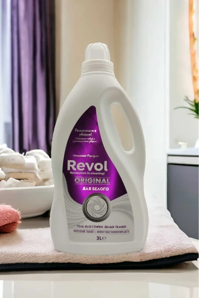 REVOL Sıvı Çamaşır Deterjanı Beyaz 3 L - Resim 6