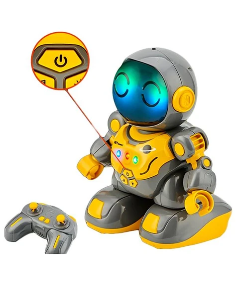 Pasifik Toys Uzaktan Kumandalı Işıklı ve Müzikli Astronot Robot 1516C - Resim 4