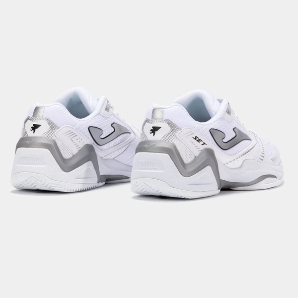 Joma Set TSETW2502AC Erkek Beyaz Sert Kort Tenis Ayakkabı - Resim 3