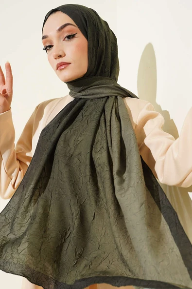 Bambu Kraş Degrade Şal Zümrüt -14 ürün görseli 1