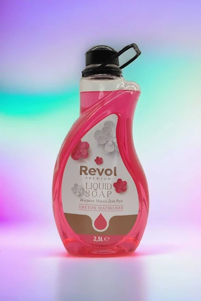 REVOL Premium Sıvı El Sabunu Manolya 2,5 L - Resim 3