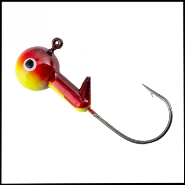 Uyguna-Yakala Sarı Kırmızı - 21 Gr- Kurşunlu Olta İğnesi- Zoka -ALA.185 ürün görseli