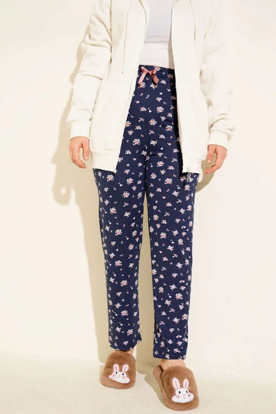 Bel Lastikli Desenli Pijama Altı Parlement ürün görseli 1