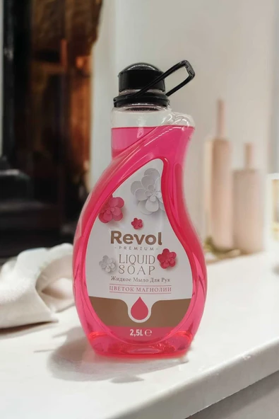 REVOL Premium Sıvı El Sabunu Manolya 2,5 L ürün görseli 1