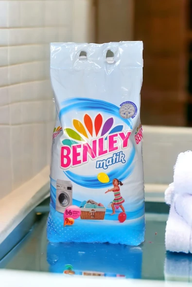 BENLEY Matik Toz Çamaşır Deterjanı 9 Kg. ürün görseli