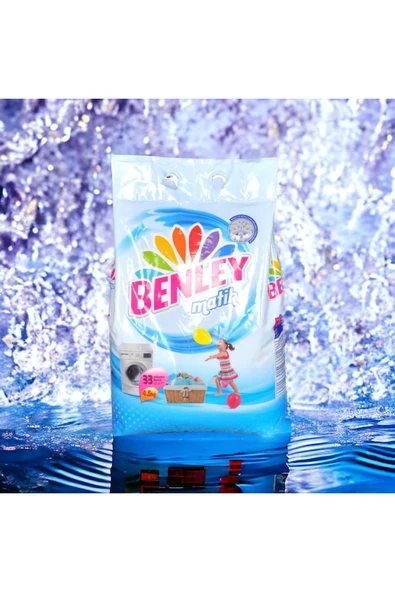 BENLEY Matik Toz Çamaşır Deterjanı 4,5 Kg - Resim 3