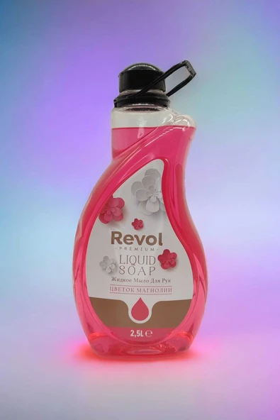 REVOL Premium Sıvı El Sabunu Manolya 2,5 L - Resim 6