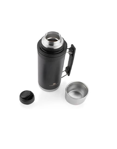 Santeco Aspen Termos 1 L - Siyah - Resim 3