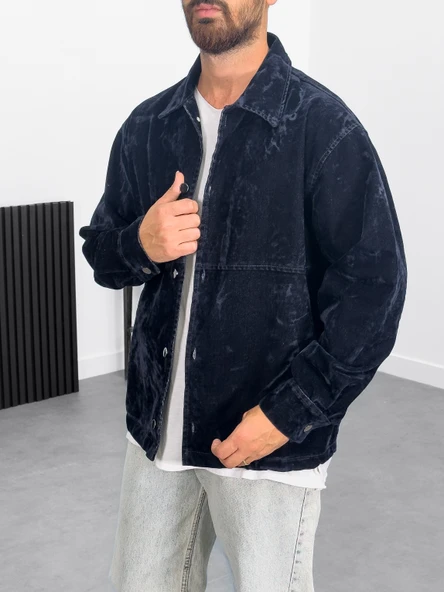 Erkek Lacivert Ceket COC1070 - Resim 2