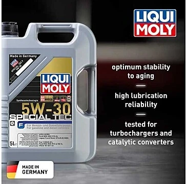 LI2326 - 5W-30 Motor Yağı Special Tec F 5L - Liqui Moly - Resim 4