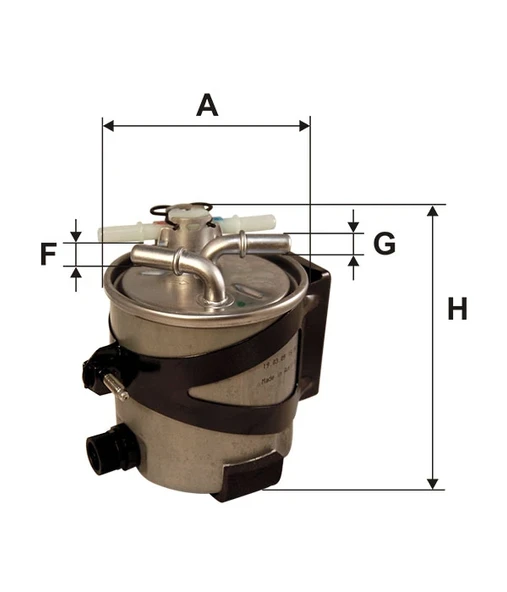 PP980/6 - Yakıt Filtresi - Filtron - Resim 2