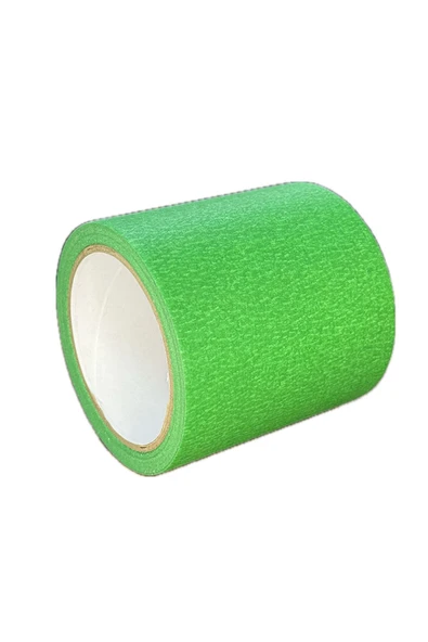 Maskeleme Kağıt Bant Geniş taban bandı 100mmx20mt Yeşil ürün görseli