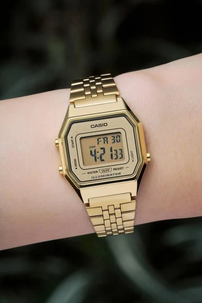 CASIO LA680WGA-9DF KADIN KOL SAATİ - Resim 3