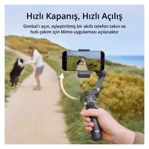 DJI Osmo Mobile 7P DJI Türkiye Karacasulu Garantili - Resim 5