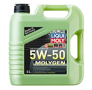 LI2543 - 5W-50 Tam Sentetik Motor Yağı Molygen New Generation 4L - Liqui Moly ürün görseli
