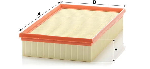 C 32 191 - Hava filtresi -  MANN FILTER - Resim 2