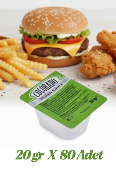 Colorado Ranch Sos Küvet 20 gr 80 Adet ürün görseli