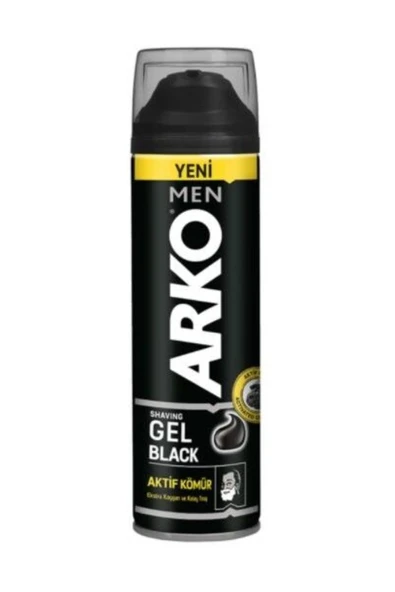 Arko Men Tıraş Jeli Black 200 Ml ürün görseli