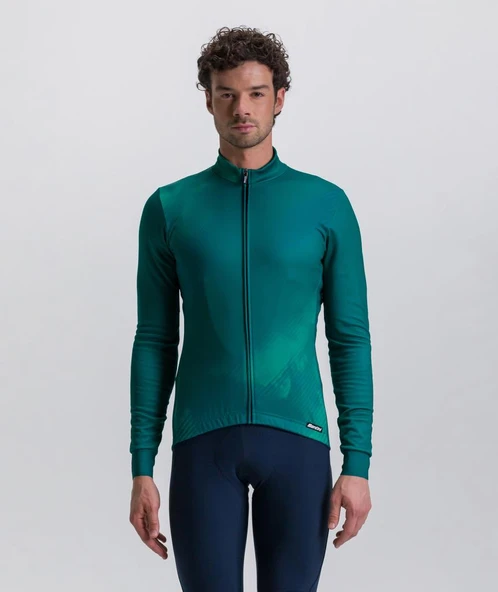 Santini PURE DYE Thermal Kışlık Bisiklet Forması 4W216075PUREDYE - Resim 2