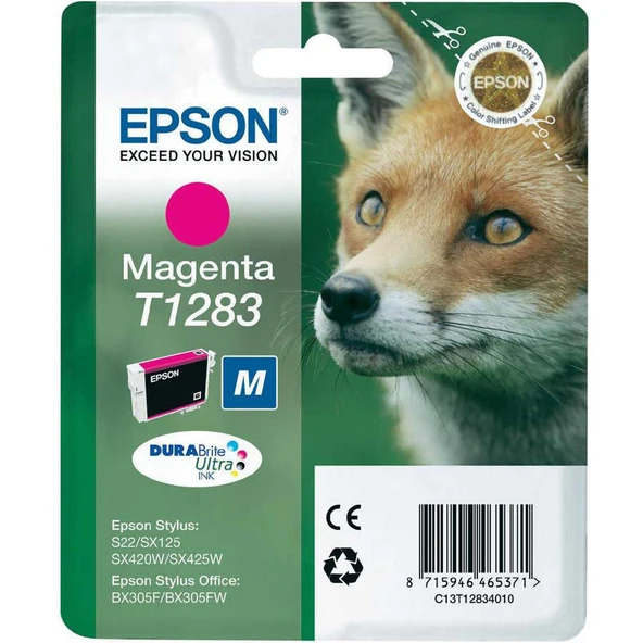 EPSON T1283 KARTUŞ KIRMIZI SX125 ürün görseli 1