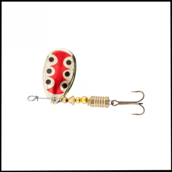 Uyguna-Yakala Altın Uğur Böceği - 7g -Alabalık/Turna/Levrek Olta Kaşığı Döner Kaşık -KAS.746 ürün görseli