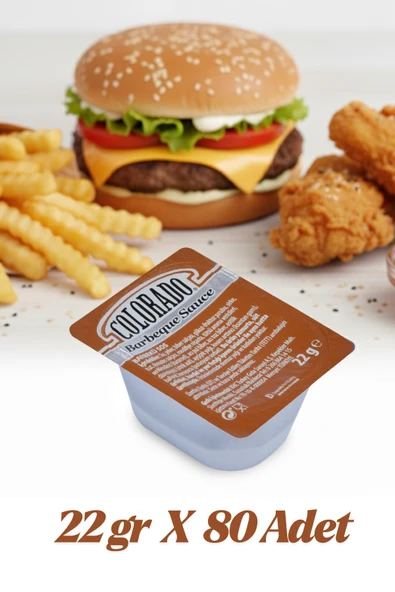 Colorado Barbekü Sos Küvet 22 gr 80 Adet ürün görseli 1