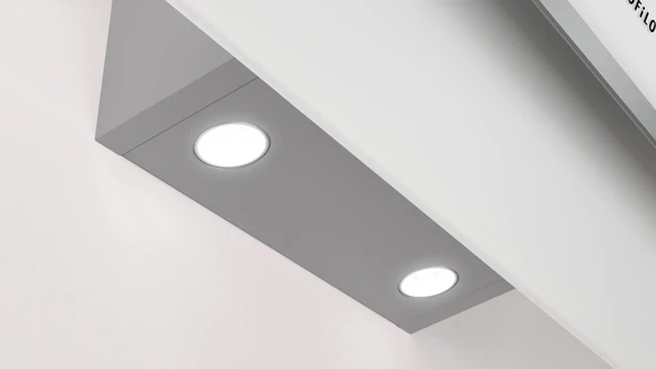 Profilo DVK8J621 80 Cm Beyaz Cam Duvar Tipi Davlumbaz - Resim 2